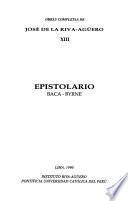 Epistolario: Baca-Byrne