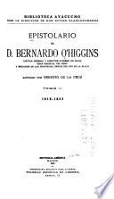 Epistolario de D. Bernardo O'Higgins: 1819-1823