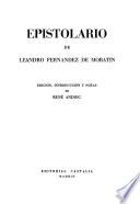 Epistolario de Leandro Fernández de Moratín