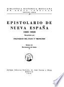 Epistolario de Nueva España, 1505-1818