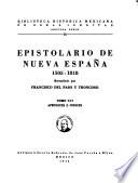 Epistolario de Nueva España, 1505-1818