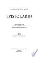 Epistolario: Enero 1907-Noviembre 1908