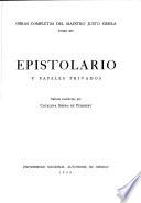 Epistolario y papeles privados