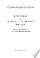 Epístolas a Manuel Gutiérrez Nájera