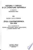Época contemporánea, 1914-1939