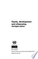 Equity, Development and Citizenship