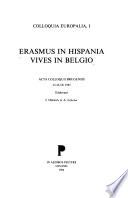 Erasmus in Hispania, Vives in Belgio