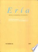 Eria Revista Cuatrimestral de Geografia