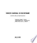 Ernesto Cardenal en Solentiname