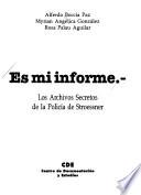 Es mi informe