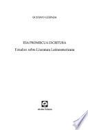 Esa promiscua escritura
