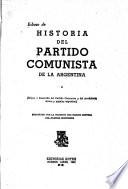 Esbozo de historia del Partido Comunista de la Argentina