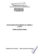 Escenarios de inversión en América Latina