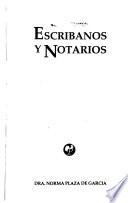 Escribanos y notarios