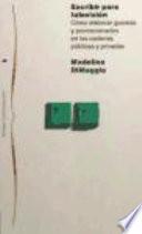 Escribir para televisión