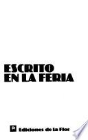 Escrito en la feria