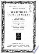 Escritores costumbristas