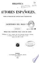 Escritores del siglo XVI.
