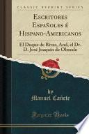 Escritores Españoles é Hispano-Americanos