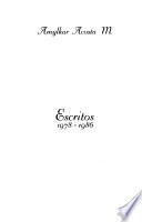 Escritos, 1978-1986