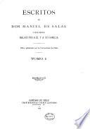 Escritos de don Manuel de Salas y documentos relativos a él y a su familia