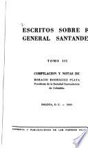Escritos sobre el General Santander