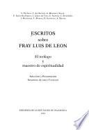 Escritos sobre fray Luis de León