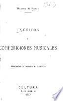 Escritos y composiciones musicales