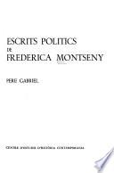 Escrits politics de Frederica Montseny