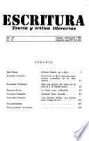 Escritura