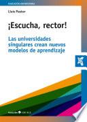 ¡Escucha, rector!