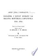 Església i estat durant la Segona República Espanyola, 1931-1936