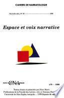 Espace et voix narrative