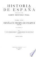 España en tiempo de Felipe II