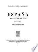 España, itinerarios de arte