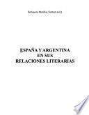 España y Argentina en sus relaciones literarias