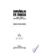 Españolas en Indias