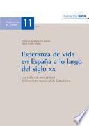 Esperanza de vida en España a lo largo del siglo XX
