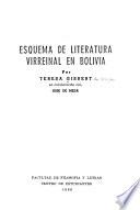 Esquema de la literatura virreinal en Bolivia