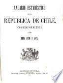 Estadística anual de la república de Chile, comercio exterior