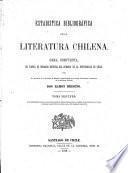 Estadistica bibliográfica de la literatura chilena
