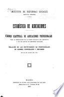 Estadística de asociaciones
