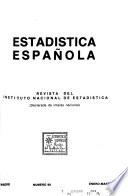 Estadistica española