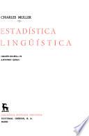 Estadística lingüística