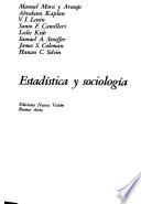 Estadística y sociología