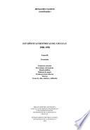 Estadísticas históricas del Uruguay, 1900-1950: Economía. Comercio exterior; inversiones extranjeras; deuda pública; balanza de pagos; producto bruto interno; tierras, costo de vida, salarios e inflación