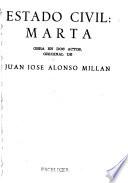 Estado civil: Marta