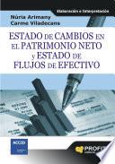 Estado de cambios en el patrimonio neto y estado de flujos de efectivo
