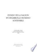 Estado de la nación en desarrollo humano sostenible