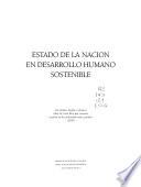 Estado de la nación en desarrollo humano sostenible